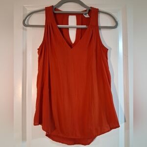 😊 3 For $25 Old Navy Women's V-Neck Sleeveless Blouse - Red